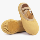 Women's Ballet Shoes Canvas Dance Slippers Yoga Practice Shoes for Girls/Adults 6.5