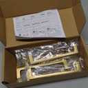 Ravinte 10 Pack Solid 5 Inch Square Cabinet Handles Champagne Bronze Cabinet Pulls Drawer Pulls Kitchen Cabinet Hardware Kitchen Handles