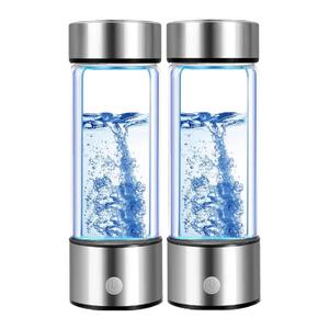 Hydrogen Water Bottle Generator 2 Pack 2025 w SPE/PEM Tech Water Ionizer, Portable Hydrogenated Water Machine Improve Water in 3 Minutes Hydrogen Rich