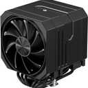 CPU Air Cooler with 8X6mm Heat Pipes,Dual 120mm Fan CPU Cooler 1600rmp,CPU Cooler AMD AM5/AM4/AM3 Series,CPU Air Cooler 6.22’’ Height Compatible with Intel LGA 1851/1700/1155/1156/2011/2066(Black)