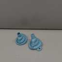 2Pcs Blue Foldable Mini Silicone Funnel Hopper Kitchen Water Filler Tool for Storage Oil Liquid Protable Collapsible Kitchen Gadgets, Nice Design Specialty Tools and Gadgets Kitchen Utensils