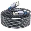 25 Foot USB Printer Cable, Nylon Braided Type A to B 2.0 Cord, Compatible with HP, Canon, Brother, Epson, Scanner and MIDI Keyboard