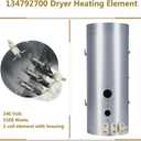 Monkemon 134792700 Dryer Heating Element, 137032600 Thermal Limiter and 3204267 Thermostat Compatible with Electrolux Frigidaire Dryers, Replacement PS2349309 AP4368653 AP4368739 PS2349395 and AP21314