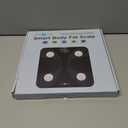 Scale for Body Weight and Fat Percentage, RunSTAR Digital Accurate Bathroom Smart Scale with Large Display, FSA&HSA Eligible 13 Body Composition Analyzer Sync App (Black)