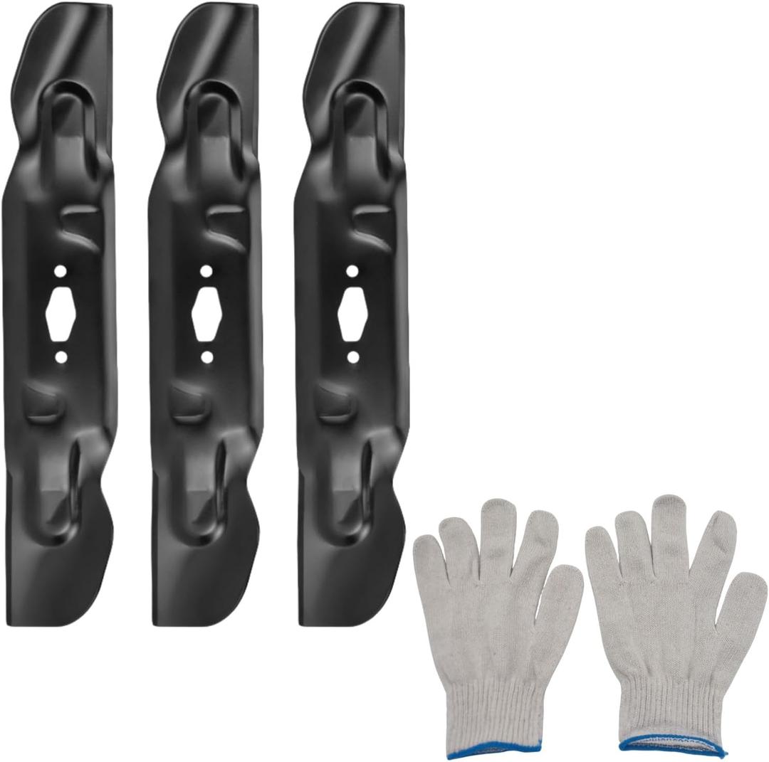High Lift Lawn Mower Blades Compatible with ZT1-54 ZT2-54 XT1-GT54 XT2-ST54 54 Replaces 490-110-C194, 742-05086