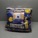 FOCO Unisex-Adult NBA Team Logo Bed in a Bag Comforter, Sheets, Pillow Cases Bedding 5-Piece Set (Full)