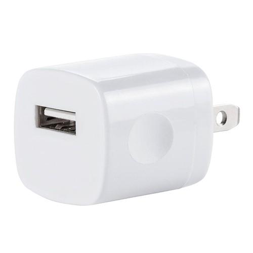 CellCandy USB Wall Charger 5 Watts 1 Amp, White