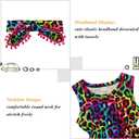 UNICOMIDEA 0-24 Months Baby Floral Romper Infant Playsuits Headband Jumpsuit Toddlers Outfits (A19-red)