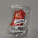 Adjustable Silicone Pie Crust Shields - Baking Protectors Cover Ring Fits 8-11.4 Inch Pies (2 PCS (Red))