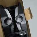 Solar Street Lights Outdoor Waterproof, LED Dusk to Dawn Solar Light, Flood Lights with Motion Sensor and Remote Control, for Exterior Wall, Patio, Yard, Deck, Garden,Parking Lot Lights(2-Pack) (Black)