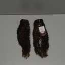 Clip in Hair Extensions for Black Women 18 Inch Kinky Curly Clip in Hair Extensions African American Clip ins 3C 4A Ombre 4/30 Curly Human Hair Triple Weft Thick Soft Full Head 2 Pack