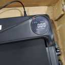 THERUN Walking Pad, 2 in 1 Foldable Treadmills for Home, 2.5HP Under Desk with Handle Bar, 16" Widened Running Belt, with Remote Control (Carbon Black)