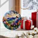 3 x Jesus Ornament | Christmas Ornaments, Christmas Tree Decorations, Holiday Hanging Ornaments | Christian Home Decor | Christian Gift, Religious Gift, Lord Jesus Gifts for Easter