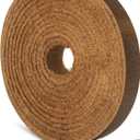 Ringsun1/4 Inch Wide Flat Leather Strips for Crafts, Full Grain Leather Straps Cord String for Crafts, Tooling (2mm Thick 72.5 Inches Long Light Brown)