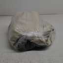 NICETOWN Thermal Insulated 100% Blackout Curtains, Noise Reducing Performance Drapes with Black Lining, Full Light Blocking Drapery Panels for Patio (Beige, 1 Pair, 52 inches x 95 inches)