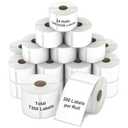 2-5/16" x 4" Labels Replacement Work with Dymo 30256 Shipping Labels (NOT FIT Dymo 550 & 5XL), Misofuki 24 Rolls Waterproof Direct Thermal Labels Used with Labelwriter 450,450 Turbo, 4XL