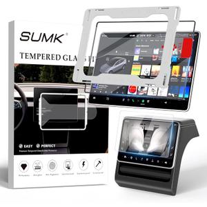 16 inch Screen Protector for 2026 Tesla Model Y Juniper (Premium & Performance), [9H & Anti-Glare/Fingerprint] Front Back Tempered Glass Screen Protector for Tesla Model Y Accessories -Matte