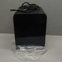 Frigidaire Mini Personal Fridge Cooler, Countertop, Holds Up to 10L/15 Cans, Brushed Black Stainless Rugged Design, Portable for Skincare, Makeup, Car, Office, Bedroom, Dorm Room, or Cabin