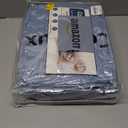 CozyLux Full Size Comforter Sets Dusty Blue - 7 Pieces Bed in a Bag Full, Luxury Soft Bed Set for All Seasons, Bedding Set with Down Alternative Comforter, Sheets, Pillowcases & Shams, Grayish Blue