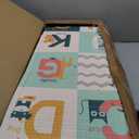 Baby Playpen with Mat 79x71 Inch Large Playpen for Babies and Toddlers Playard with Zipper Gate Safety Fence Play Pen with Soft Breathable Mesh Indoor & Outdoor Kids Activity with Playmat Dark Gray