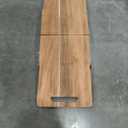 Comfify Visually Stunning Celeste Blue Resin + Acacia Wood Serving Board with Handles - 16x9 Serving Tray for Food, Breakfast in Bed, Coffee Table, Decor, Organization, Snacks, Patio, Lap Tray