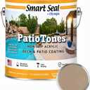 Kelley Technical Coatings Olympic Patio Tones - Silk Straw - 1 Gallon - Non-slip acrylic deck and patio coating, concrete restorer.