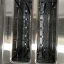 Touch screen Toasters 4 slice, Stainless Steel Digital Timer Toaster with Sound Function, 6 Bread Types & 6 Shade Settings, Smart Extra Wide Slots Toaster with Bagel, Defrost Functions, Gray