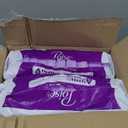 Poise Incontinence & Postpartum Pads for Bladder Leaks, 6 Drop Ultimate Absorbency, Long Length, 90 Count