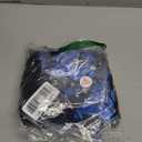 SELINK Women's Long Sleeve Rash Guard UV Protection Zipper Printed Surfing One Piece Swimsuit Bathing Suit Blue Floral-XL