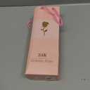 24k Gold Rose with Luxury Gift Box - 10-inch Golden Rose Metal Single Roses and Valentine's Day Gifts Idea for Women, Loved Ones, Mom, Wife, Girlfriend, Grandma, Mother's Day