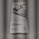 KINGSTONE Black Silverware Set, 30 Piece Flatware Set for 6, 18/10 Stainless steel Cutlery Set for Home Kitchen and Restaurant