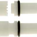 DANCO Complete Kit Stem Extension for Moen Tub/Shower Faucets, 6S-1/6S-6, 1-Pack (18056) , White
