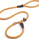 Fida Slip Leads for Dogs, 4 FT x 1/2" Dog Leash Heavy Duty Comfortable Strong Rope Leash for Large, Medium Dogs, No Pull Pet Training Leash with Highly Reflective,Orange
