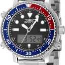 Invicta Pro Diver Men 46.5mm Stainless Steel Steel Black dial Electronic Digital
