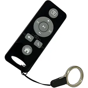 Mars Fox BT Multimedia Music Player Remote Control for Play Pause Next Prevtrack Volume Up/Down Mute Fit for iOS iPhone ipad Android System Smartphone Tablet Devices Sony FiiO Player ect