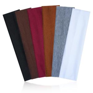 2 x AWAYTR Women's Headbands, 6 Pack Soft Elastic Non Slip Hair Bands, Head Band for Women Daily Use (Coffees)