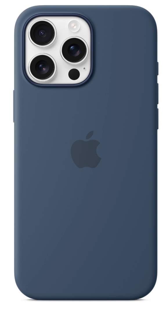 iPhone 16 Pro Silicone Case – Denim