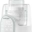 Momcozy NightPro Baby Bottle Warmer for Breastmilk, Built-in Night Light, BPA-Free Tritan, Fullest Nutrients Preserved with Fast & Even Water Bath Warm, Newborn Breastfeeding Essentials Gift for Mom