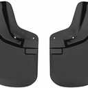 Husky Liners - Front Mud Guards | 2011-2016 Ford F250/F350 w/Single Rear Wheels & OE Flares, Front Set - Black, 2 Pc | 56691