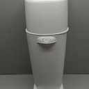 Playtex Diaper Genie Complete Pail with Built-In Odor Controlling Antimicrobial, Includes Pail & 1 Refill, White , 8.36 Pound