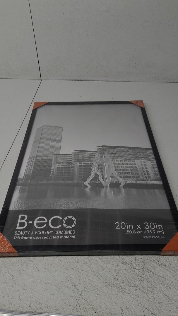 El 20x30in Modern Frame flat Black