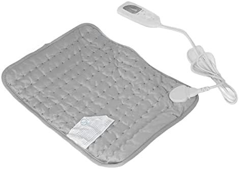 Electric Heating Pad, Heated Back Wrap with Smart Timer 6 Temp Settings for Waist Pain Relief