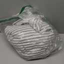 King Duvet Cover Striped Grey, 100% Washed Microfiber Jacquard 3 Pieces Grey King Striped Bedding Sets, with Zipper Closure & Corner Ties, Lightweight Soft Comfort Breathable (King(90"x104"))