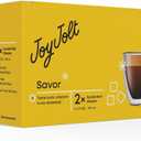 JoyJolt Savor Double Wall Insulated Glasses Espresso Mugs (Set of 2) - 5.4-Ounces