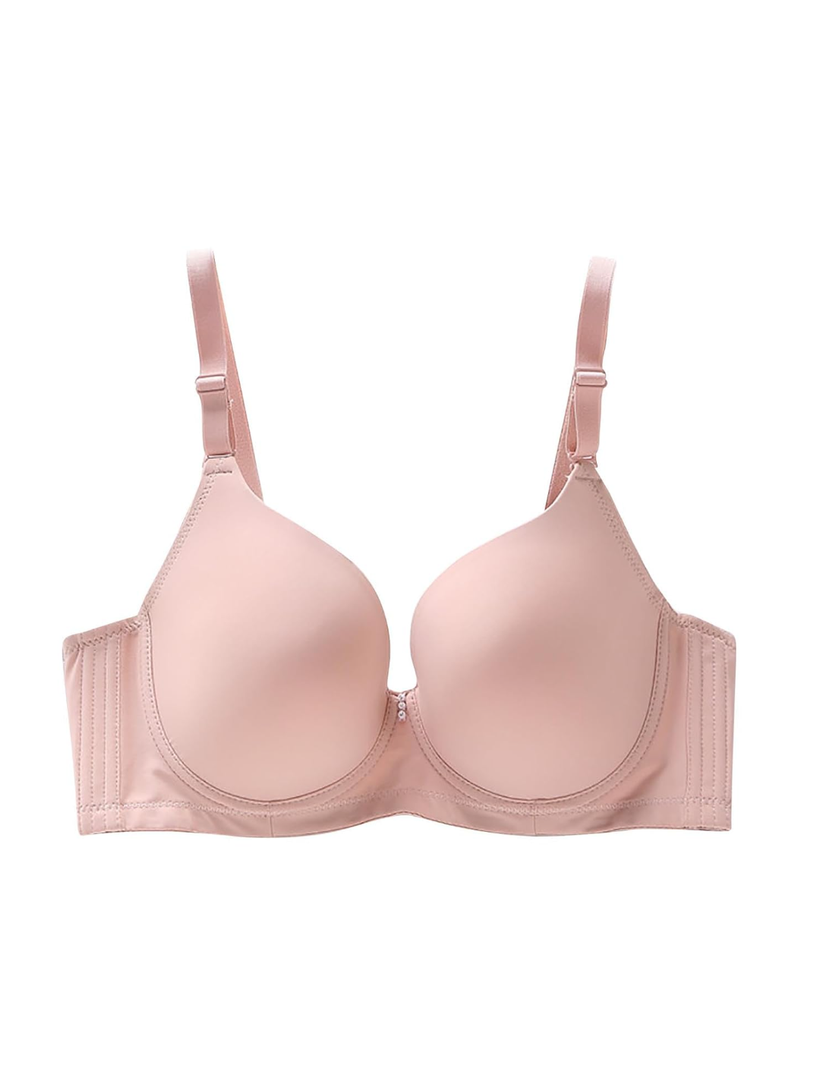 Women's Plus Size Bras Full Support Bras Seamless Soft Bra Wirefree Minimizer Wide Band Back Smoothing Bra Daily
Size 4