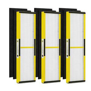 4 Pack FLT5000 HEPA Filter C Replacement with 6 Pack Activated Carbon Pre-Filters Compatible with G-guardian Air Purifier AC5000 AC5000E AC5250PT AC5350B AC5350BCA AC5350W AC5300B CDAP5500 (3+6)