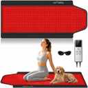 Full Body Red Light Therapy Mat,72" x 33",1436 3-in-1 LEDs