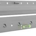 OOK French Cleat, Picture and Mirror Hanger with Hardware, 100lb, Aluminum, 533208 (12" Length, 100lb)