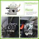 C1M-K77 C1M-K76 Carburetor for Echo PB403H PB403T PB413H PB413T PB-610 PB-620 PB-620H PB-620ST Leaf Blower for Echo A021000890 A021000891 A021000892 A021000893 A021000894