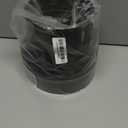 Moxweyeni 8" to 6" Stove Pipe Reducer Black Matte Pipe Reducer Black Duct Adapter for Connecting Stove Flu to Chimney for Proper Ventilation for Chimney Conversion